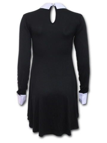 pro dokonalý a originální outfit Dámské šaty s límcem Basic